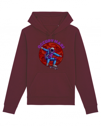 Astronaut Skater Occupy Mars Burgundy