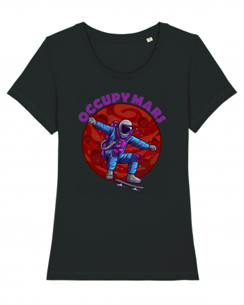 Astronaut Skater Occupy Mars Black