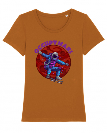 Astronaut Skater Occupy Mars Roasted Orange