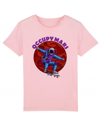 Astronaut Skater Occupy Mars Cotton Pink