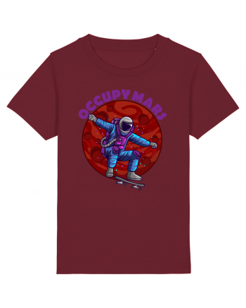 Astronaut Skater Occupy Mars Burgundy