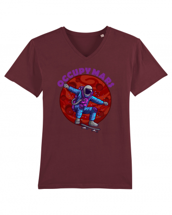 Astronaut Skater Occupy Mars Burgundy