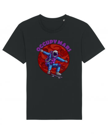 Astronaut Skater Occupy Mars Black