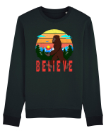 Believe Bigfoot Retro Bluză mânecă lungă Unisex Rise