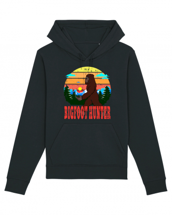 Bigfoot Hunter Grunge Style Black