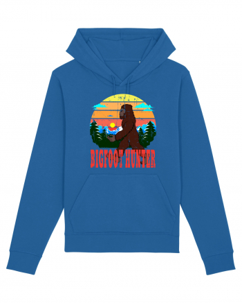 Bigfoot Hunter Grunge Style Royal Blue