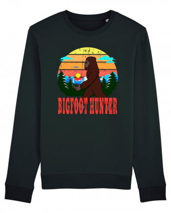 Bigfoot Hunter Grunge Style Black