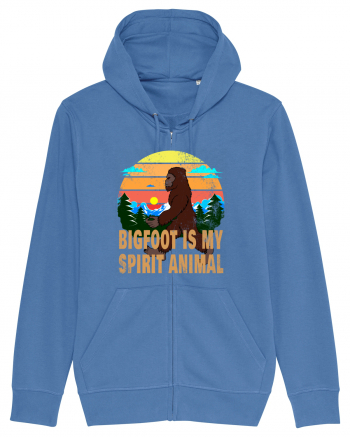 Bigfoot Is My Spirit Animal Bright Blue