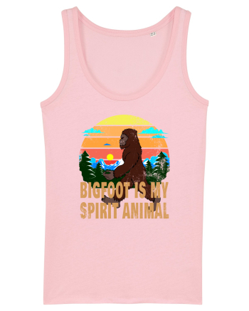 Bigfoot Is My Spirit Animal Cotton Pink