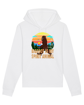 Bigfoot Is My Spirit Animal White
