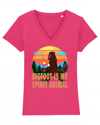 Bigfoot Is My Spirit Animal Raspberry