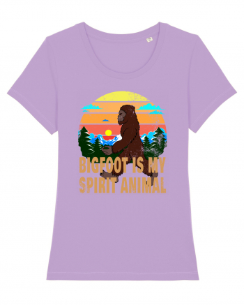Bigfoot Is My Spirit Animal Lavender Dawn