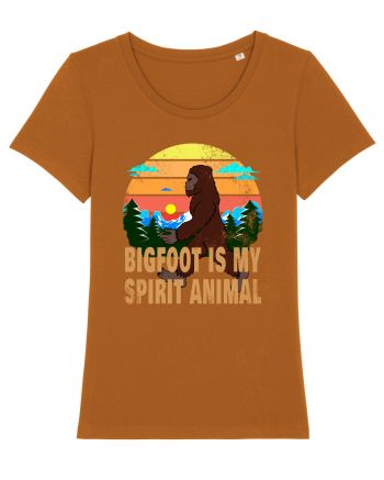Bigfoot Is My Spirit Animal Roasted Orange