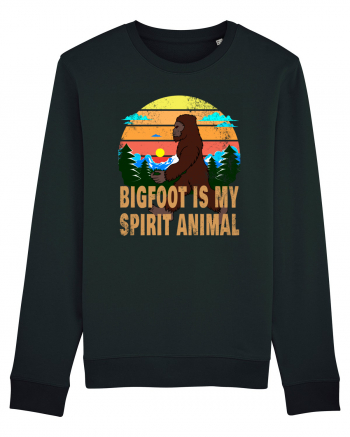 Bigfoot Is My Spirit Animal Black