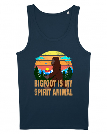 Bigfoot Is My Spirit Animal Navy