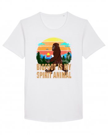 Bigfoot Is My Spirit Animal White