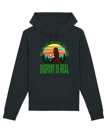 Bigfoot Is Real He Tried To Eat My Ass Grunge Black