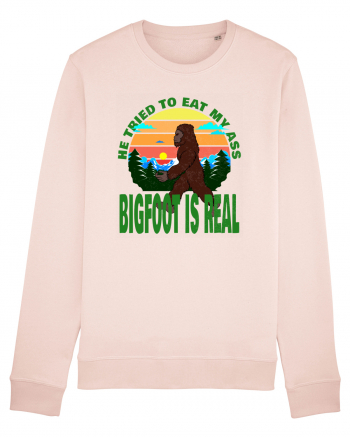 Bigfoot Is Real He Tried To Eat My Ass Grunge Candy Pink