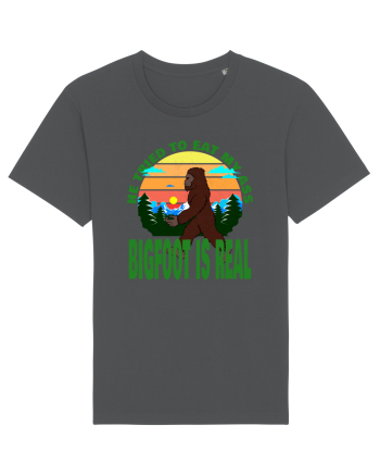 Bigfoot Is Real He Tried To Eat My Ass Grunge Anthracite