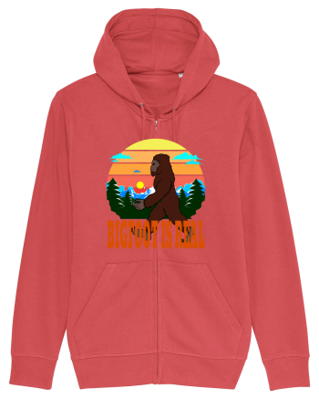 Bigfoot Is Real Carmine Red