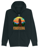 Bigfoot Pennsylvania Vintage Hanorac cu fermoar Unisex Connector