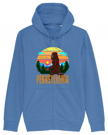Bigfoot Pennsylvania Vintage Bright Blue