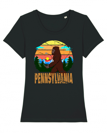 Bigfoot Pennsylvania Vintage Black