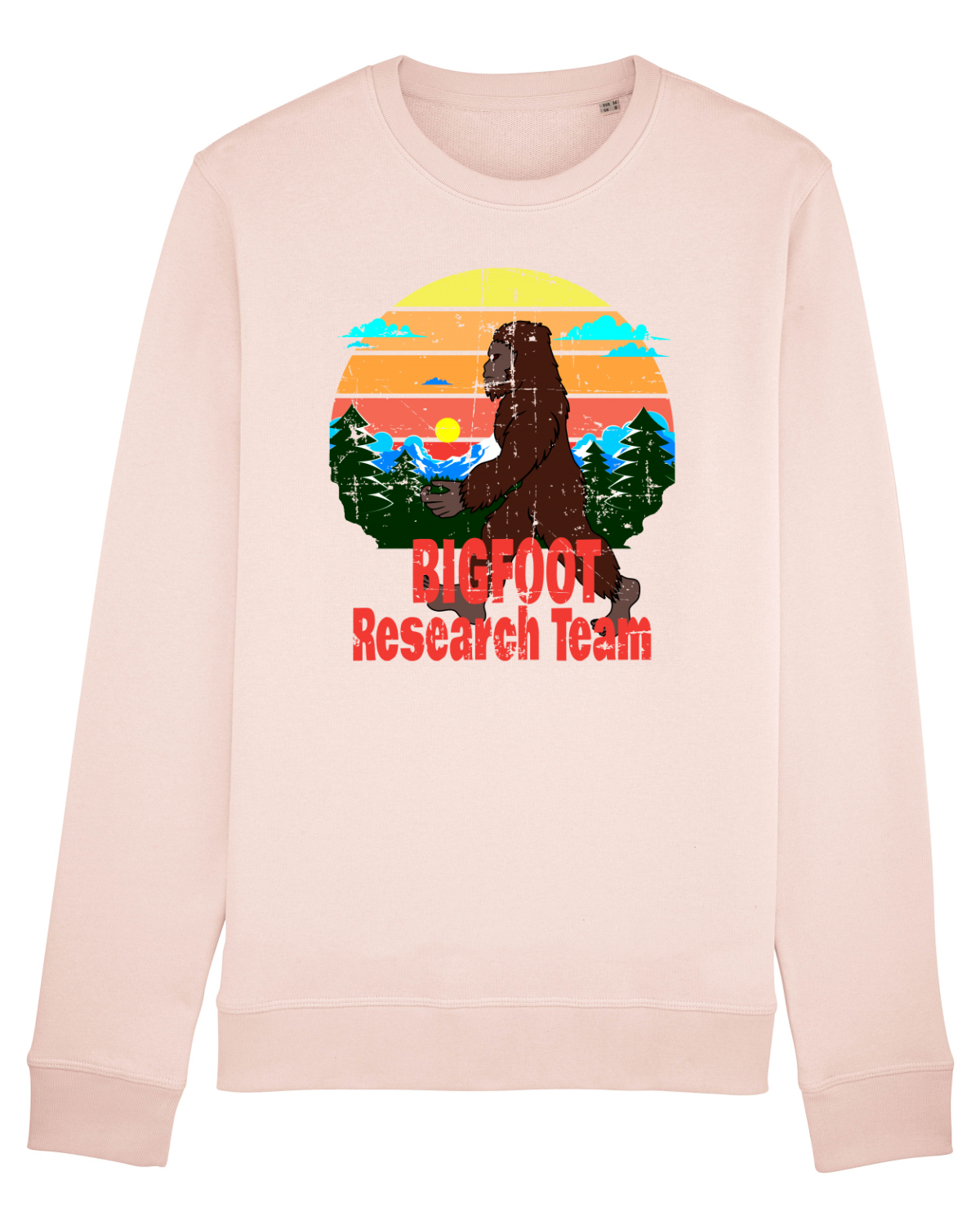 Bluză mânecă lungă Unisex Rise Candy Pink