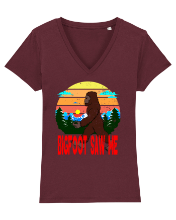 Bigfoot Saw Me Burgundy