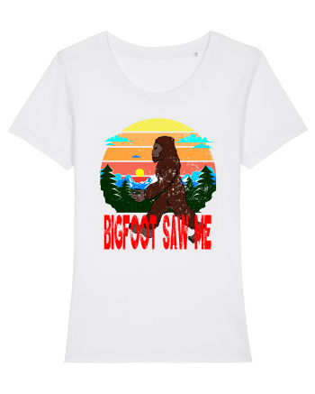 Bigfoot Saw Me White