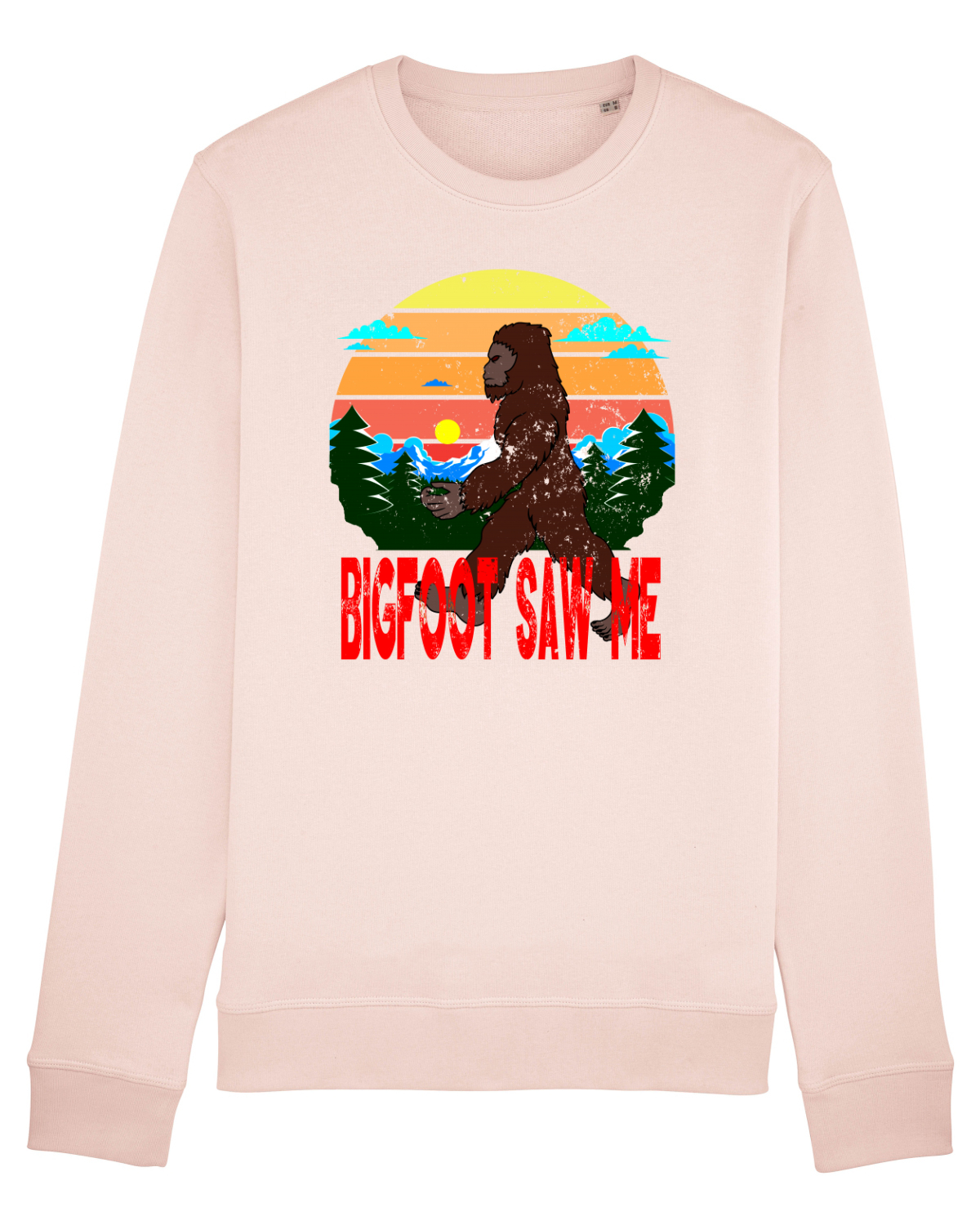 Bluză mânecă lungă Unisex Rise Candy Pink
