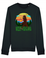 Bigfoot West Virginia Bluză mânecă lungă Unisex Rise