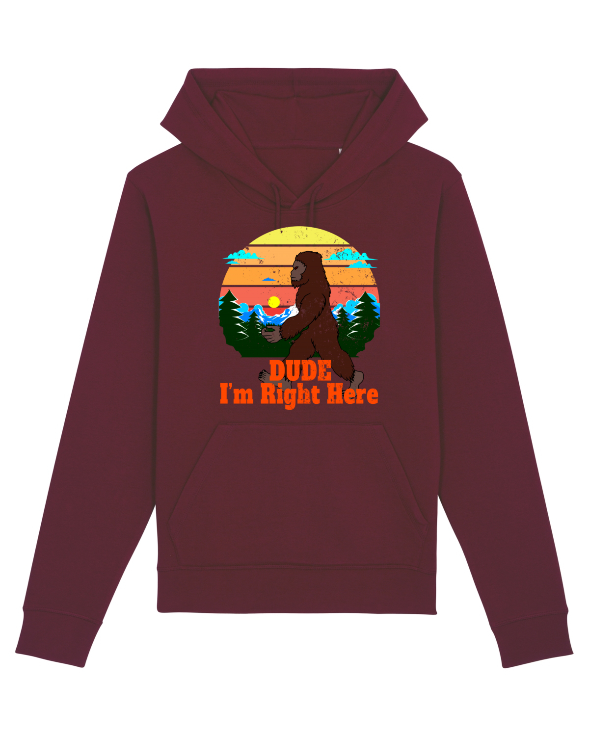 Hanorac Unisex Drummer Burgundy