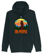 Ew, People Vintage Bigfoot Hanorac cu fermoar Unisex Connector
