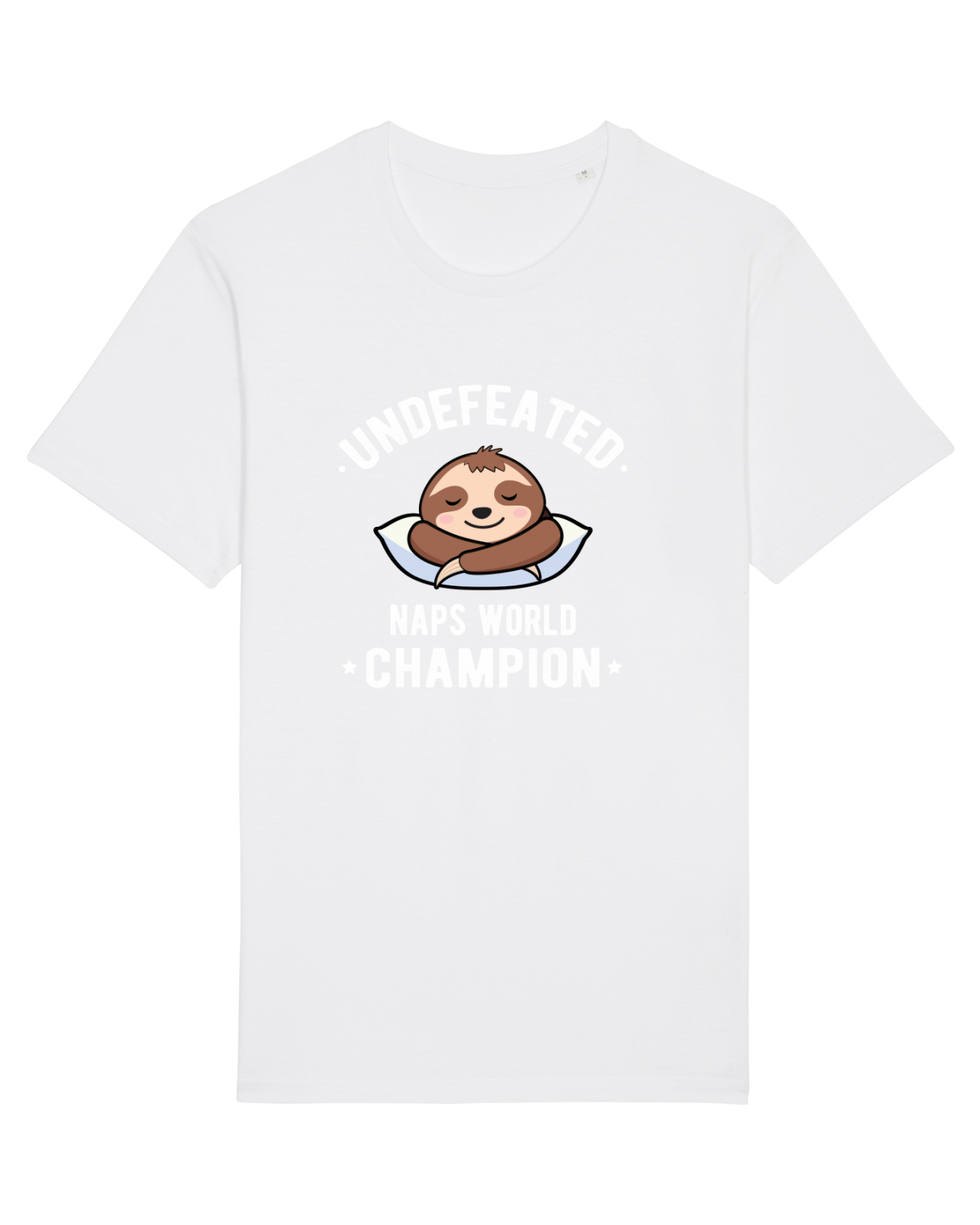 Tricou mânecă scurtă Unisex Rocker White