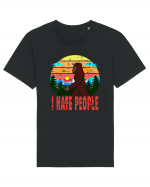 I Hate People Vintage Bigfoot Tricou mânecă scurtă Unisex Rocker
