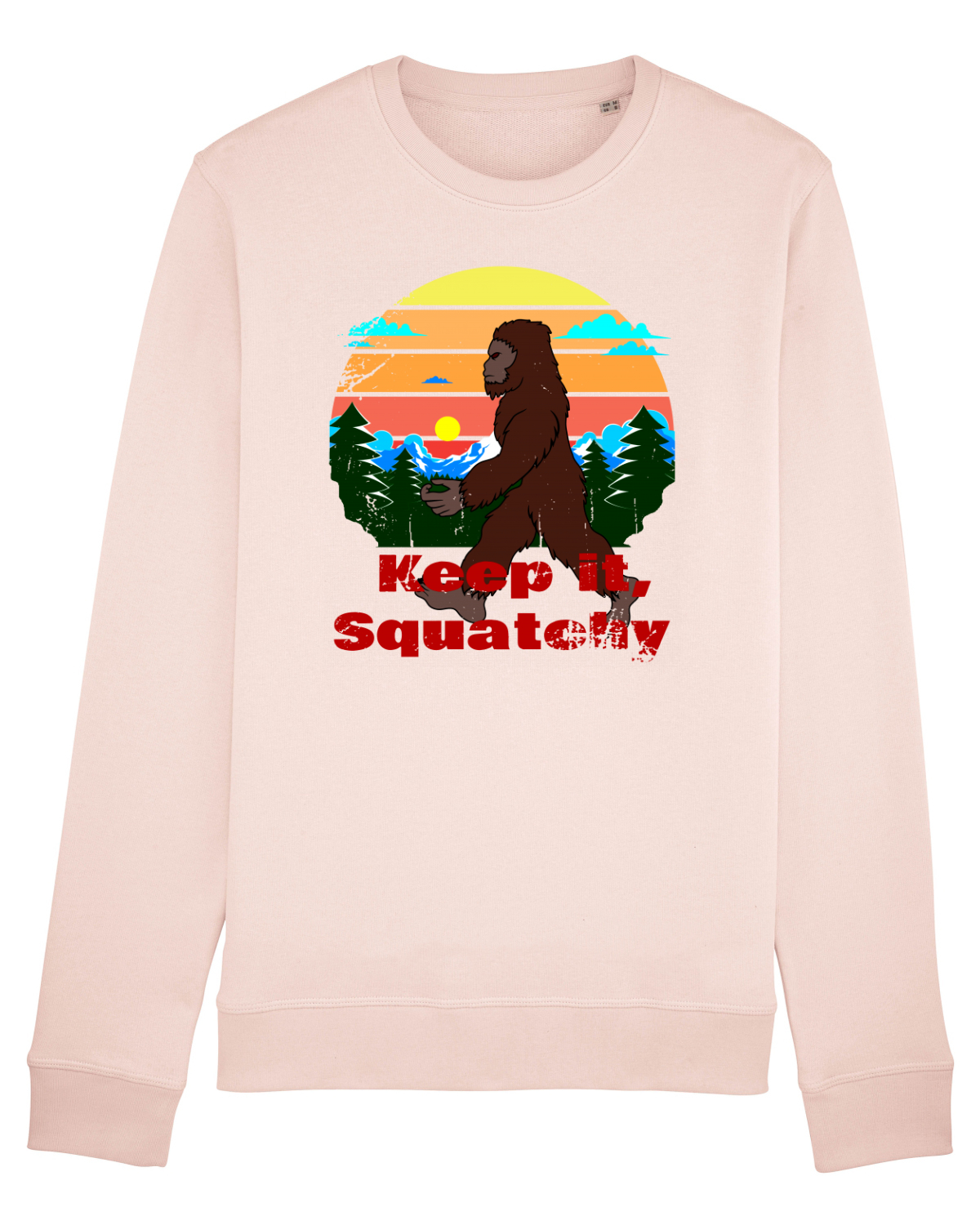 Bluză mânecă lungă Unisex Rise Candy Pink
