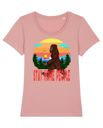 Stay Home People Retro Style Canyon Pink