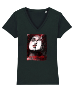 BEAUTIFUL WOMAN T-Shirt Tricou mânecă scurtă guler V Damă Evoker