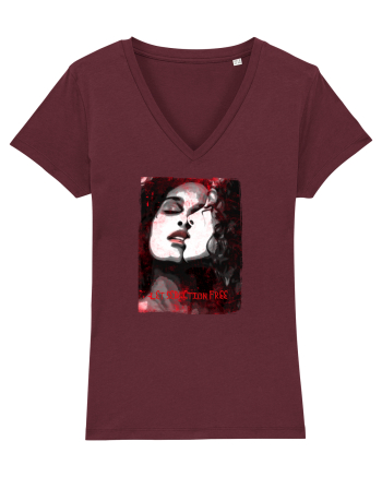 BEAUTIFUL WOMAN T-Shirt Burgundy