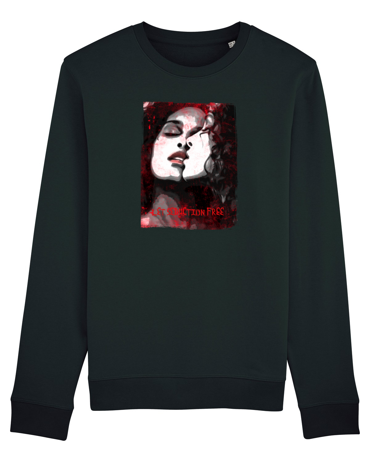 Bluză mânecă lungă Unisex Rise Black