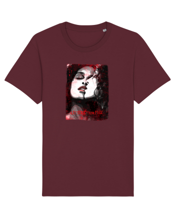 BEAUTIFUL WOMAN T-Shirt Burgundy