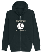 Nu Ințeleg Jocul, Dar Eu Sunt No.1, Baseball Hanorac cu fermoar Unisex Connector