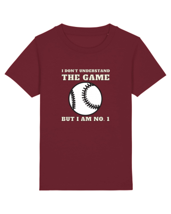 Nu Ințeleg Jocul, Dar Eu Sunt No.1, Baseball Burgundy