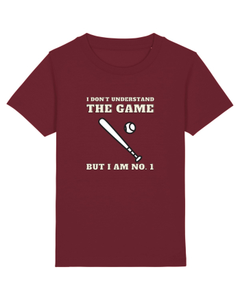 Nu Ințeleg Jocul, Dar Eu Sunt No.1, Baseball Burgundy