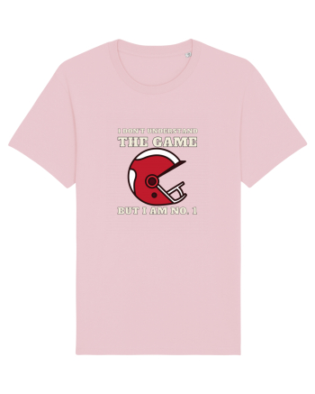 Nu Ințeleg Jocul, Dar Eu Sunt No.1, Fotbal American Cotton Pink