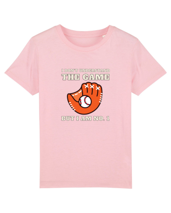 Nu Ințeleg Jocul, Dar Eu Sunt No.1, Baseball Cotton Pink