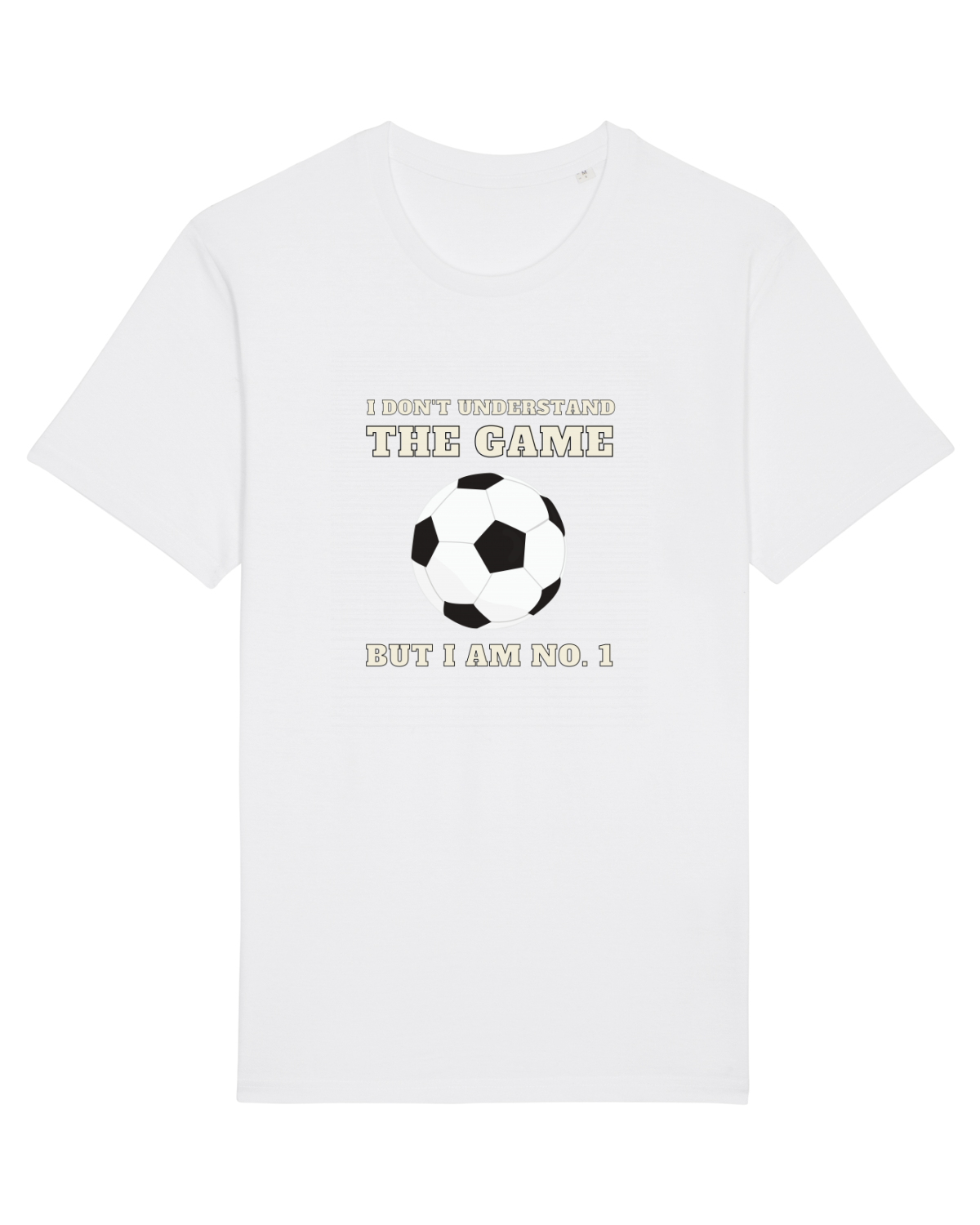 Tricou mânecă scurtă Unisex Rocker White