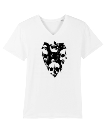 Skull Shield White