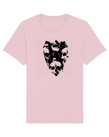 Skull Shield Cotton Pink